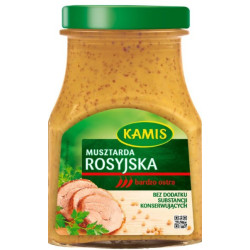 KAMIS MUSZTARDA 180G ROSYJSKA