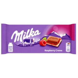 MILKA CZEKOLADA 100G MALINA...