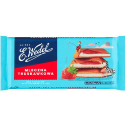 WEDEL CZEKOLADA 100G TRUSKAWKA
