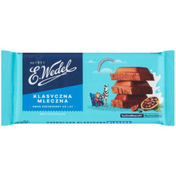 WEDEL CZEKOLADA 90G MLECZNA