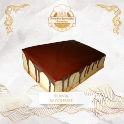 Sernik firmowy (w polewie)