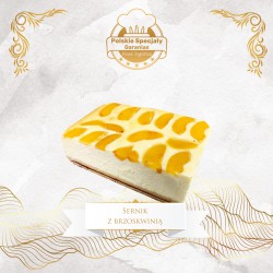 Sernik babuni (z brzoskwinią)