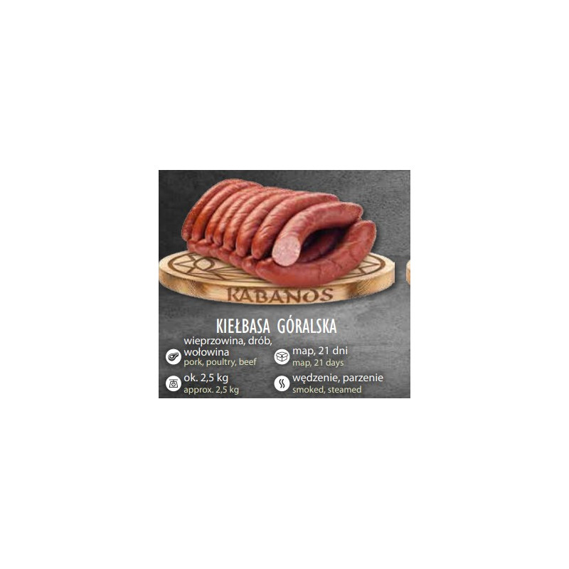 KIEŁBASA GÓRALSKA / KABANOS