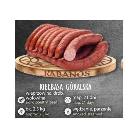 KIEŁBASA GÓRALSKA / KABANOS