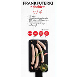 HAM Frankfuterki z Drobiem
