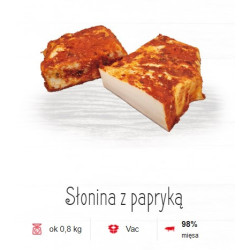 SŁONINA Z PAPRYKĄ / OSTROPOL