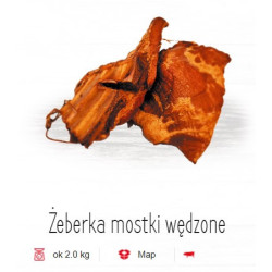 ŻEBERKA MOSTKI WĘDZONE /...