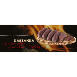 Kaszanka z prażona cebulą i...