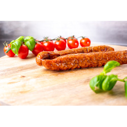 KIEŁBASA WĘDZONA Z ŁOSOSIA