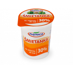 PIĄTNICA Śmietanka 30% 400g