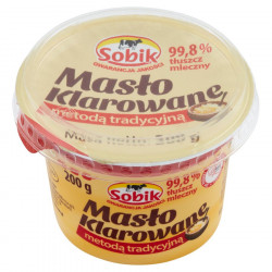 MASŁO KLAROWANE 200G SOBIK
