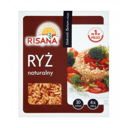 RYŻ RISANA 4X100G NATURALNY...