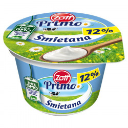 ŚMIETANA PRIMO 12% 180G ZOTT