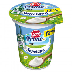 ŚMIETANA PRIMO 12% 330G ZOTT