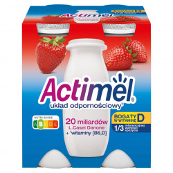 ACTIMEL 4X100G TRUSKAWKA...