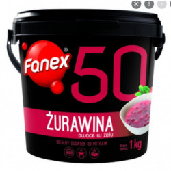 ŻURAWINA W ŻELU 1KG WIADRO...
