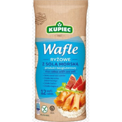WAFLE RYŻOWE 120G Z SOLĄ...