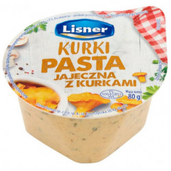 LISNER PASTA Z KURKAMI 80G